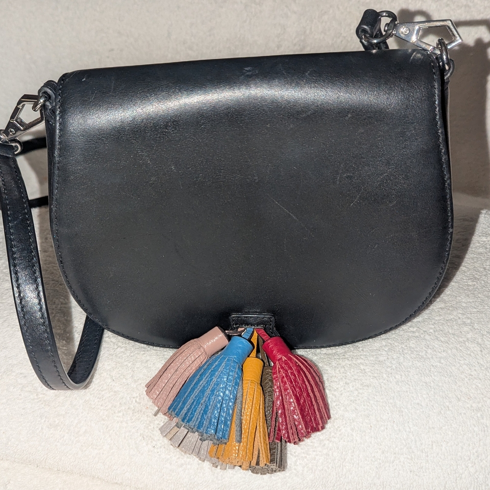 Rebecca Minkoff Sofia Flap Crossbody Bag with Tassel Charm